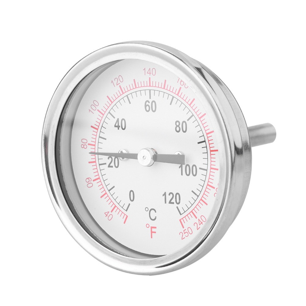 Oven Thermometer Analog - Stainless Steel Oven Thermometer Silver Analog