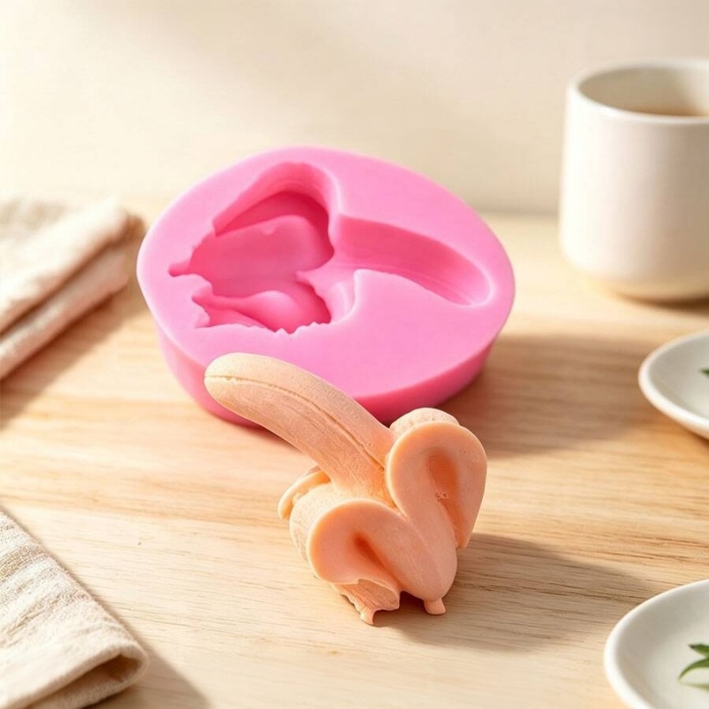 Baking Kitchen Diy - Banana Silicone Mold DIY 3D Stereoscopic