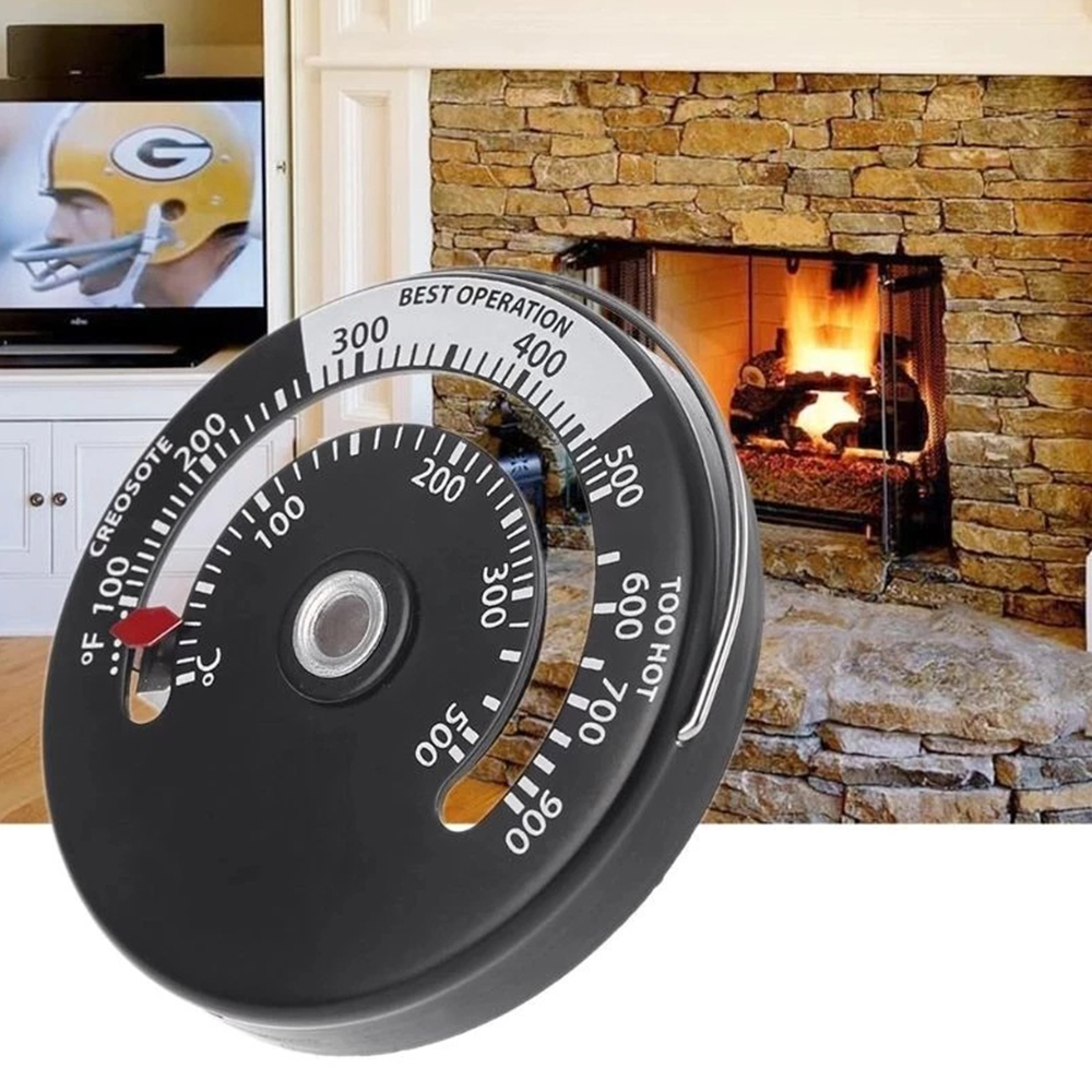 Hot Hermometer Magnetic Wood S - Oven Thermometer Analog 评论和价格