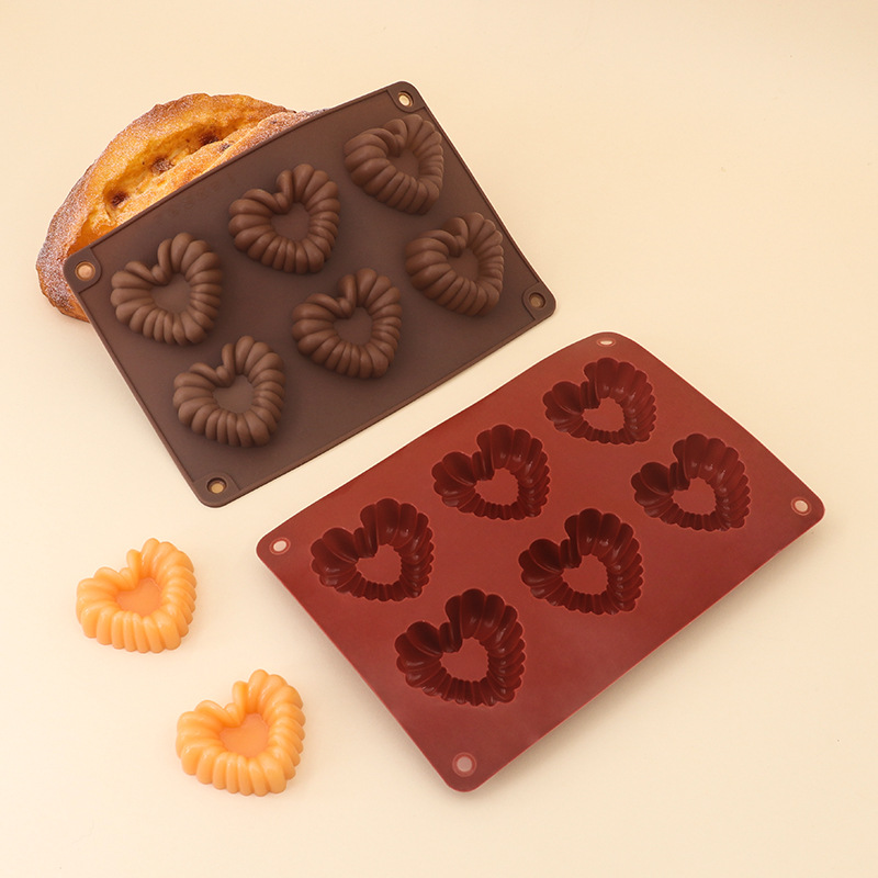 Heart-shaped Silicone Chocolat - Baking Kitchen Diy 评论和价格