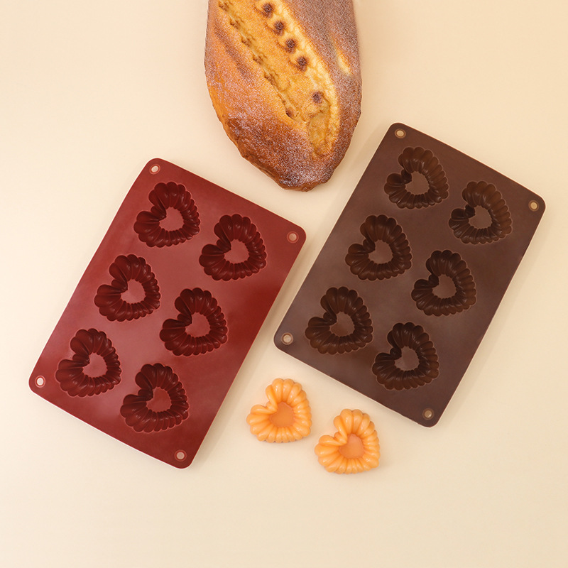Heart-shaped Silicone Chocolat - Baking Kitchen Diy 评论和价格
