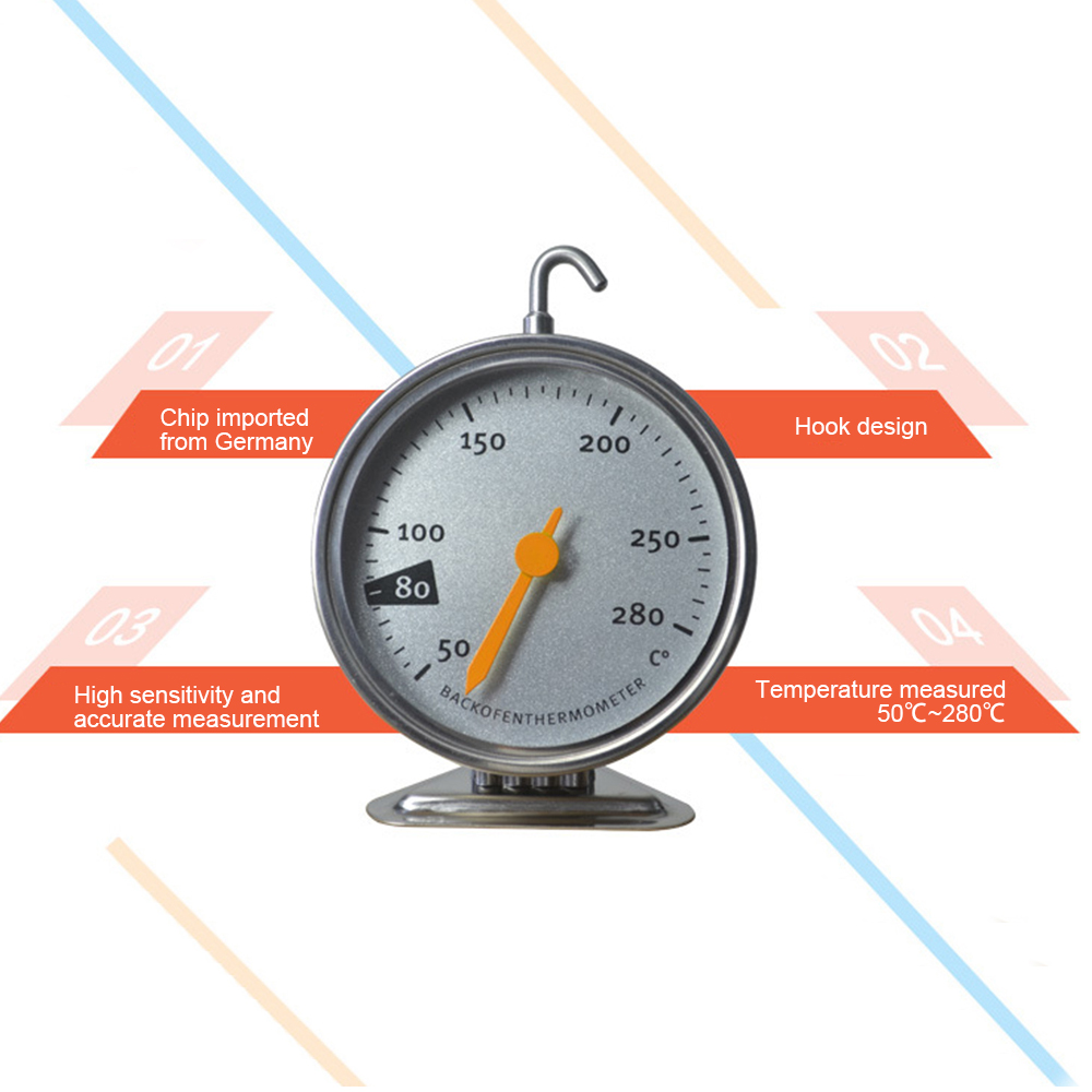 50-280 Celsius Oven Thermomete - Oven Thermometer Analog 评论和价格