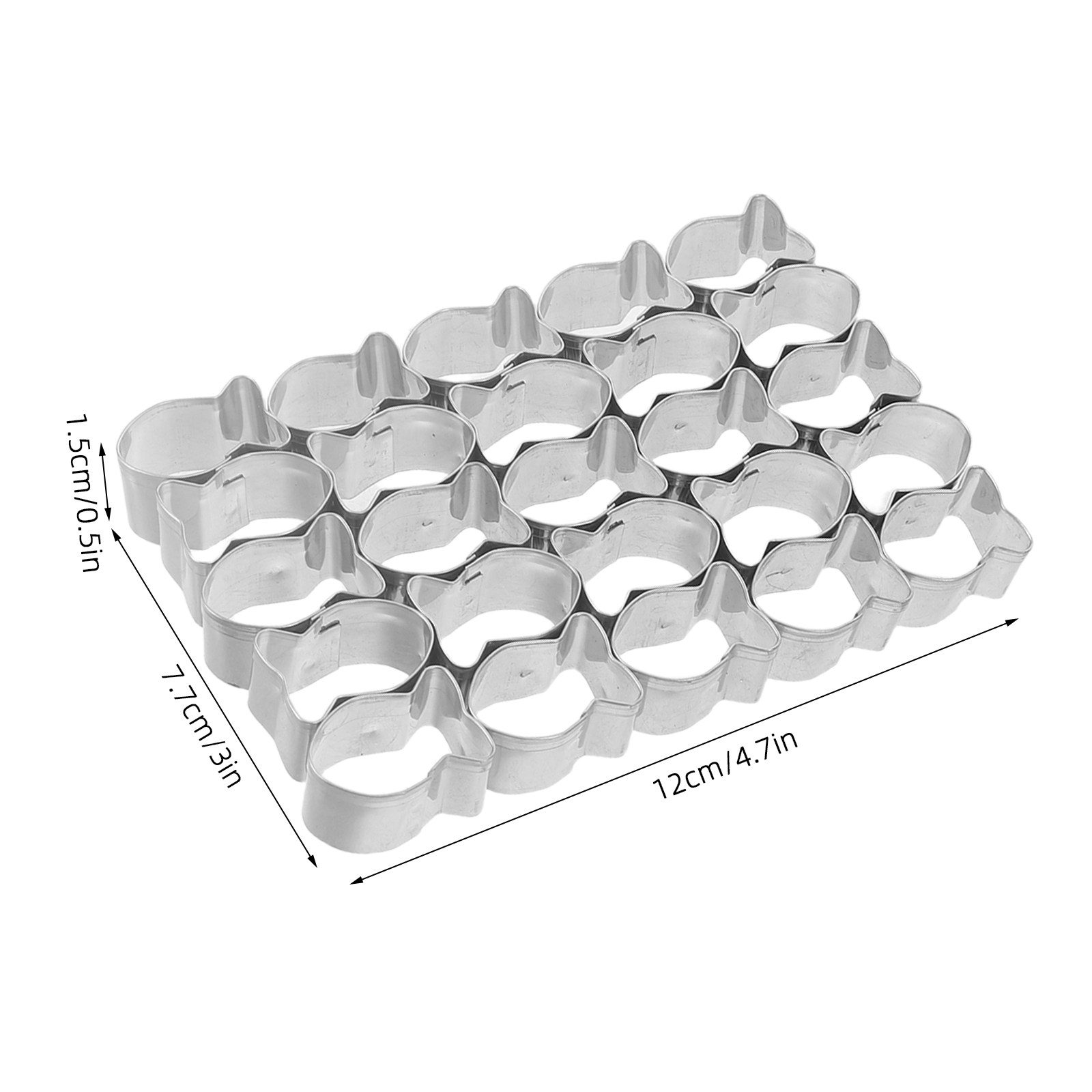 2Pcs Fish Cookie Cutter Stainl - Baking Kitchen Diy 评论和价格
