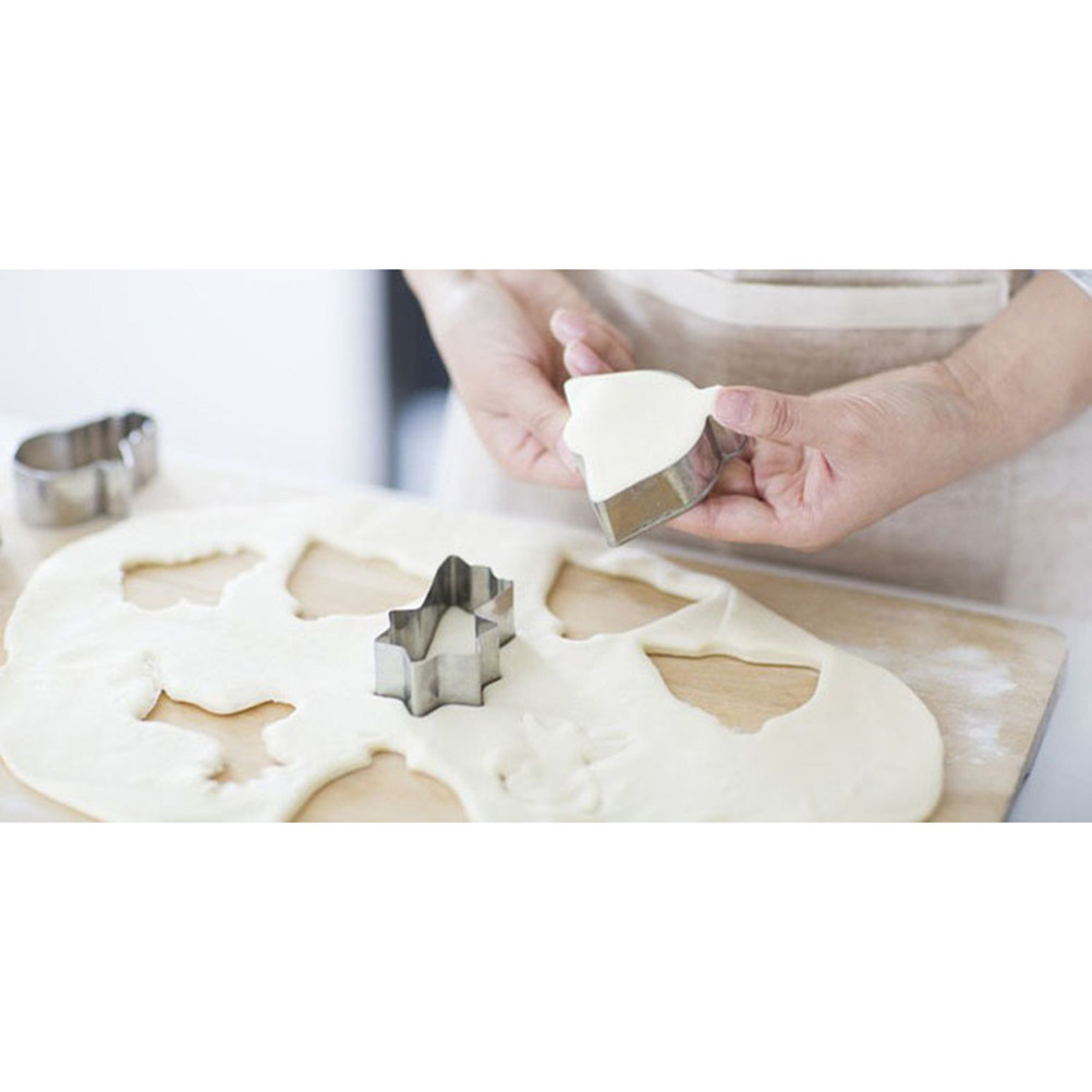 5Pcs Toast Shape Biscuit Mould - Baking Kitchen Diy 评论和价格