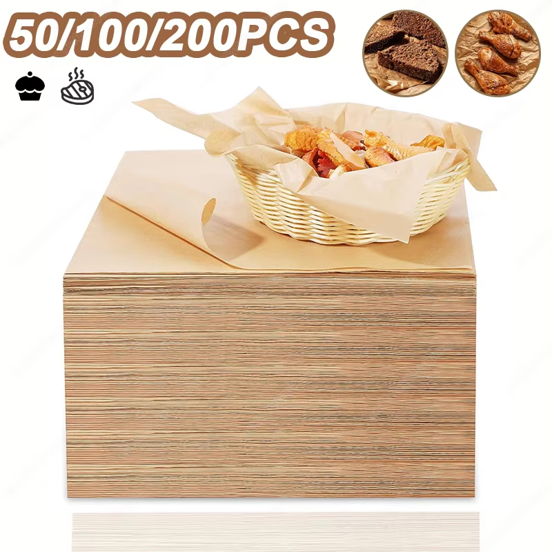 50/100/200PCS Baking Paper Par - Kitchen Baking Sheets 评论和价格