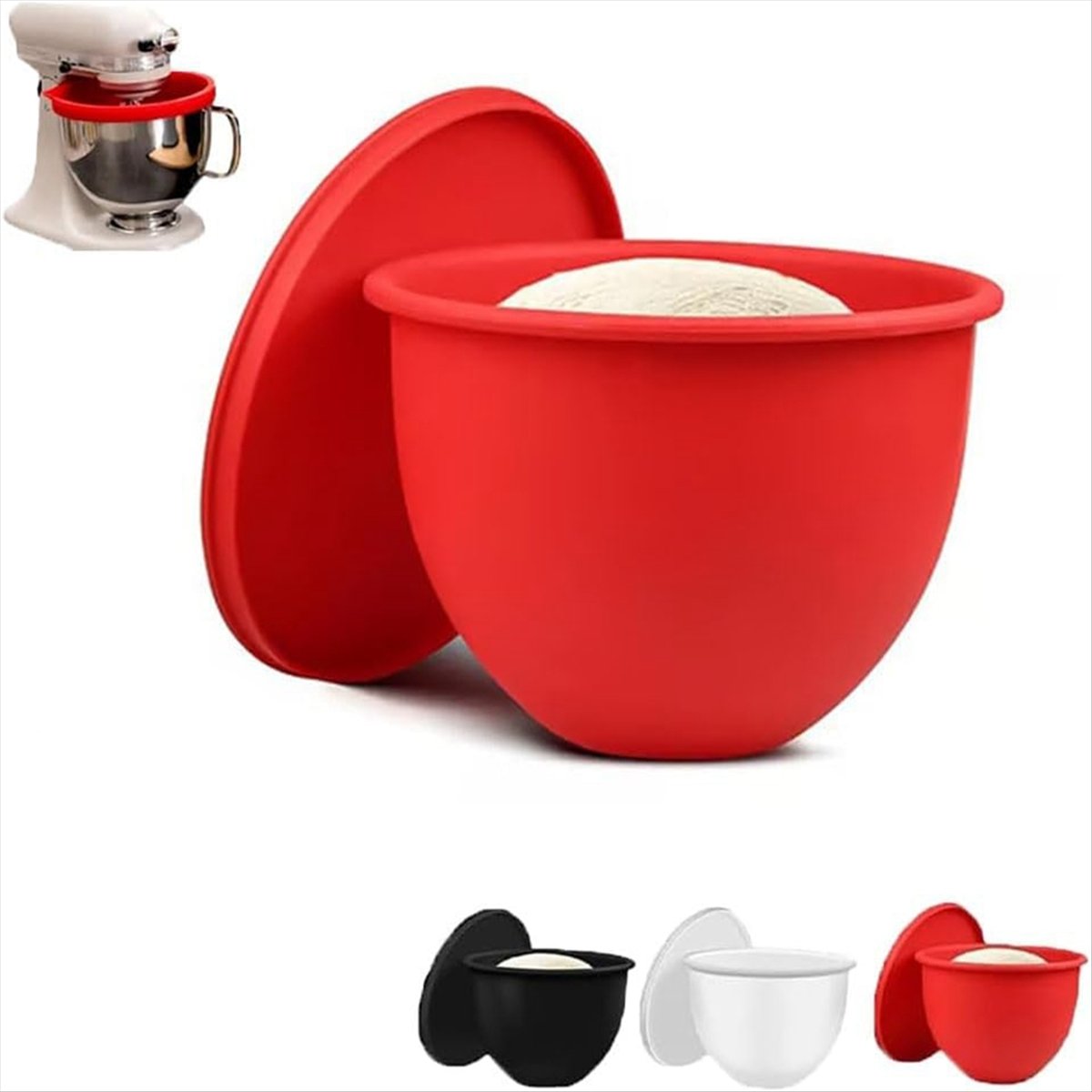 (A25M) 3pcs Silicone Liners fo - Kitchen Aid Baking Mixer 评论和价格