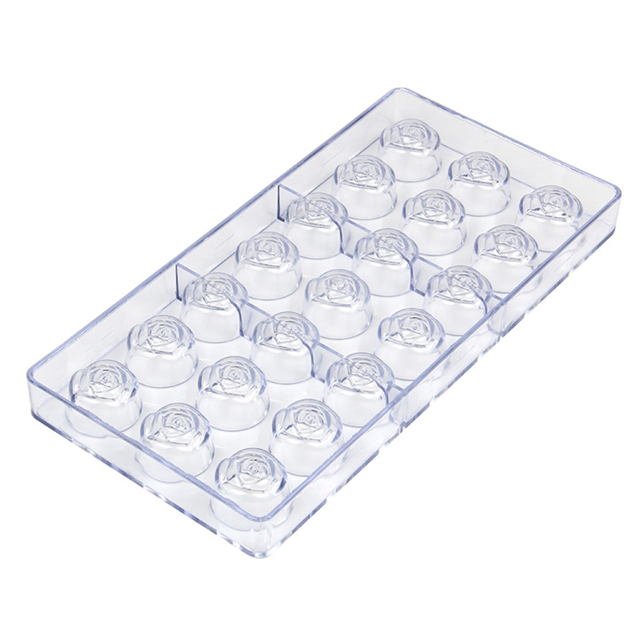 21-Hole Rose Style Transparent - Baking Kitchen Diy 评论和价格