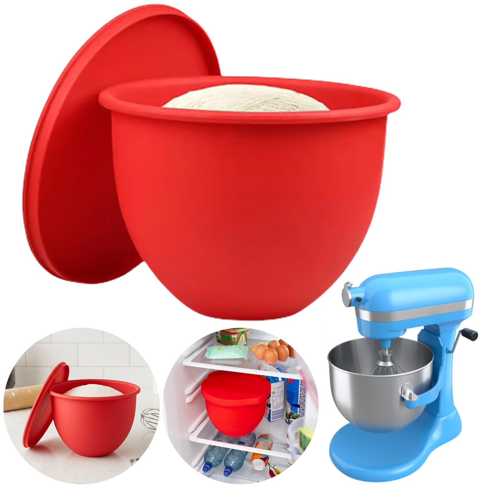1PC Universal Silicone Pad Lin - Kitchen Aid Baking Mixer 评论和价格
