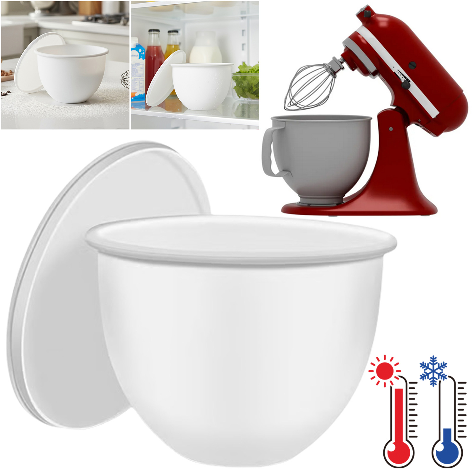 1PC Universal Silicone Pad Lin - Kitchen Aid Baking Mixer 评论和价格