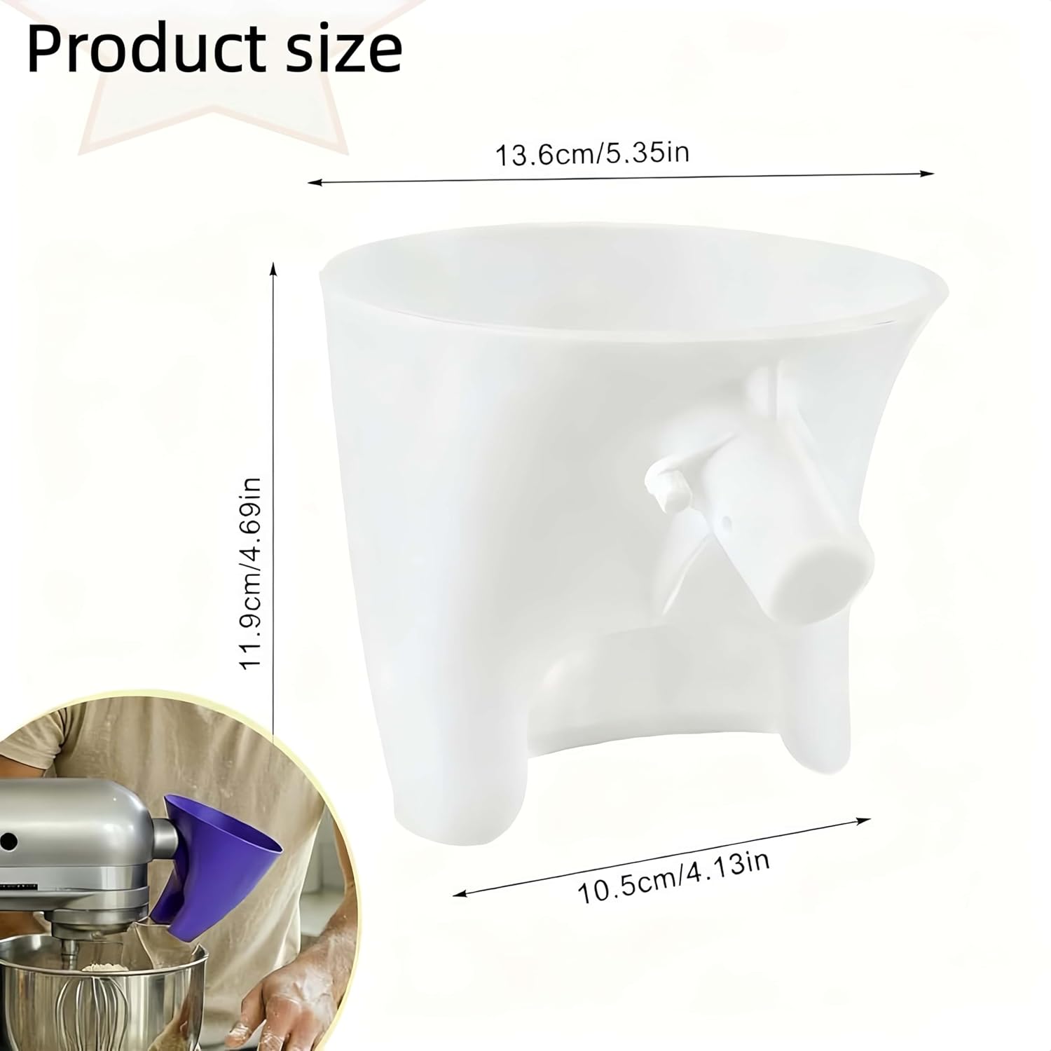 Flour Funne Mixer for Kitchen  - Kitchen Aid Baking Mixer 评论和价格