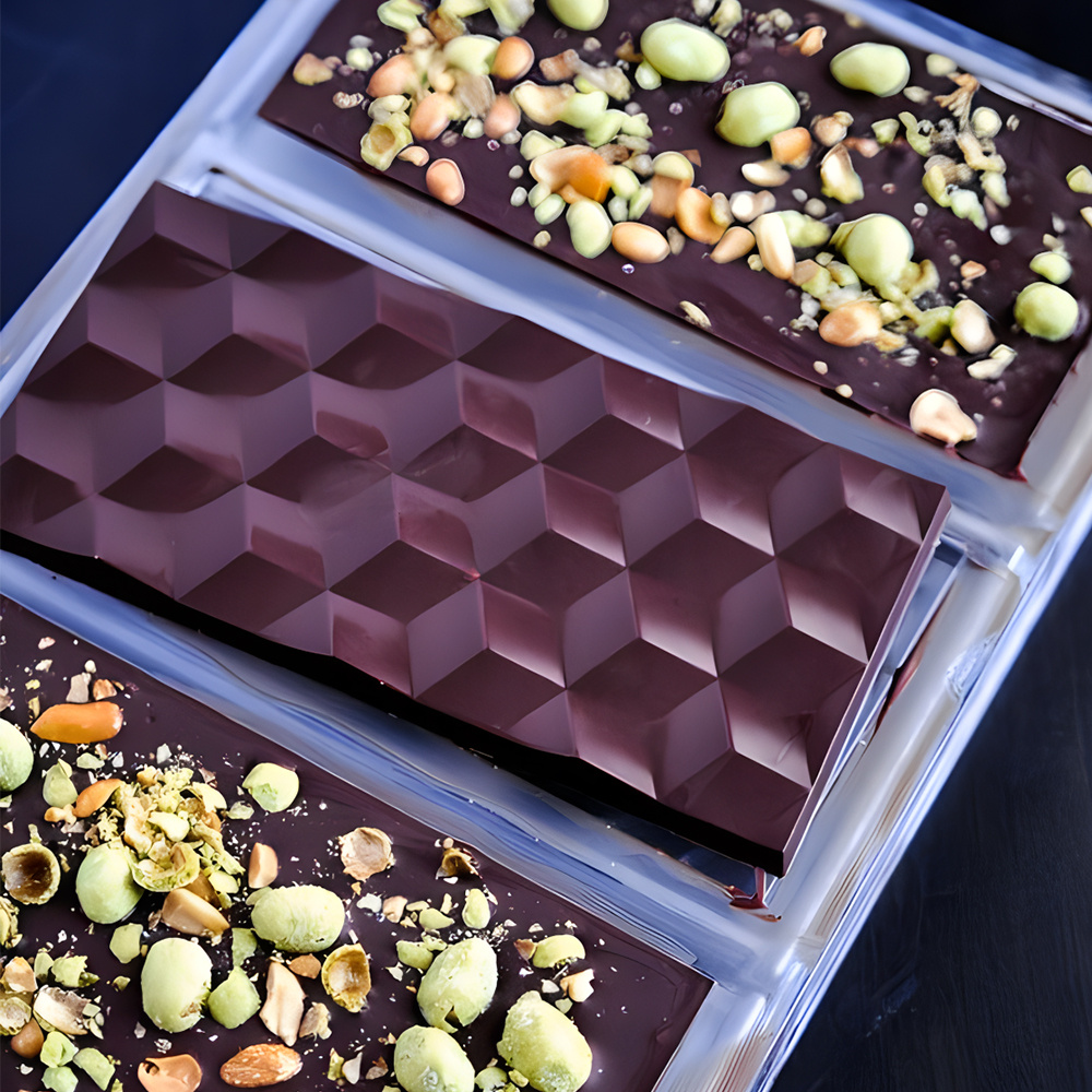 Hard Rhombus Grid Prism Chocol - Baking Kitchen Diy 评论和价格