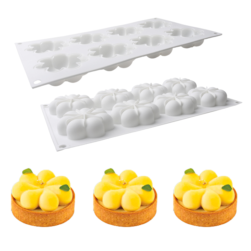 1 or 8 Cells Flower Petal Desi - Baking Kitchen Design 评论和价格