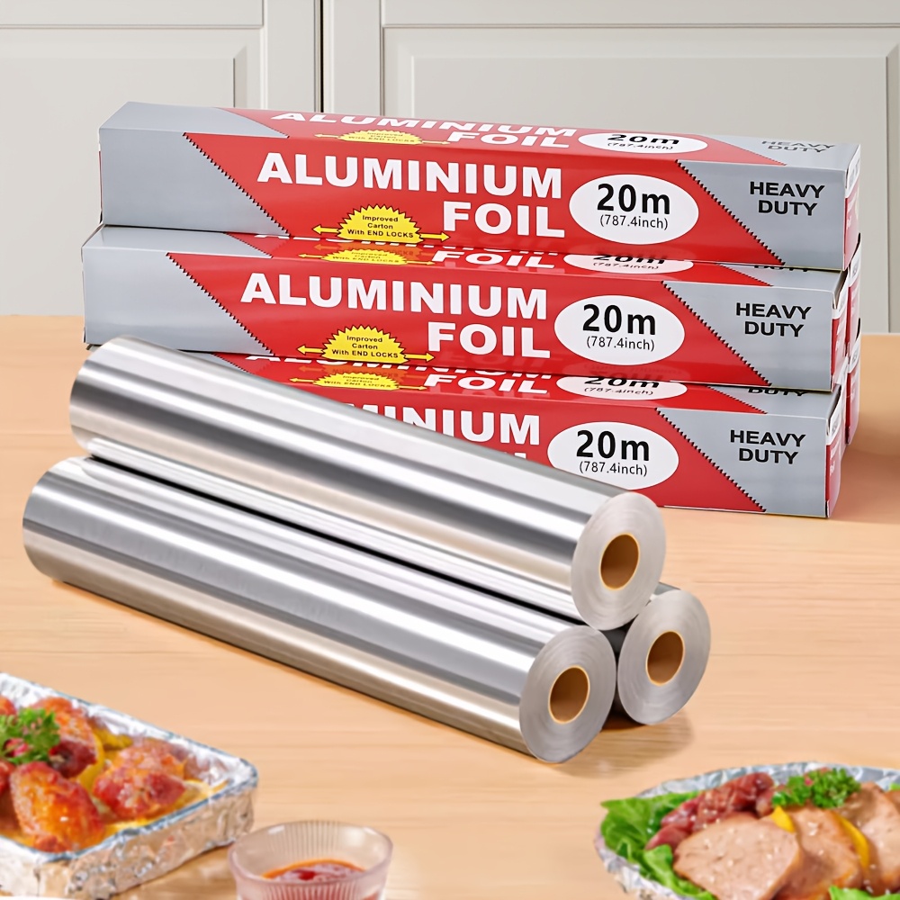 Heavy‑Duty Aluminum Foil Roll, - Kitchen Baking Sheets 评论和价格