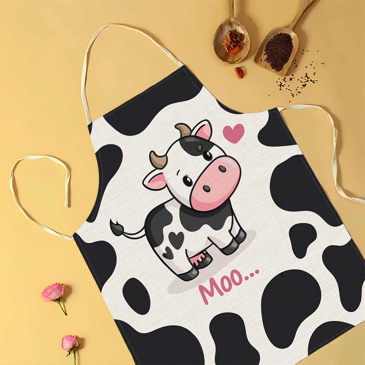 1pc Cute Cartoon Cow Print Kit - Baking Kitchen Design 评论和价格