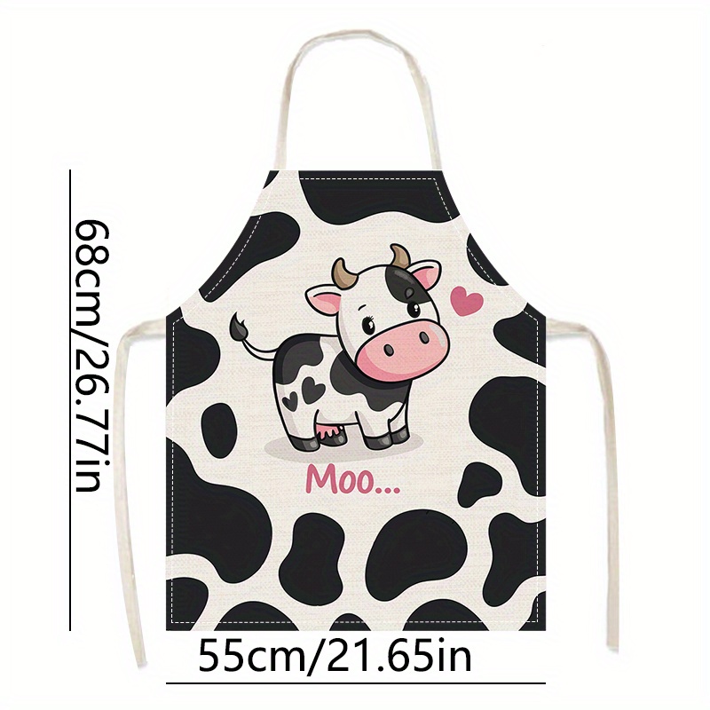1pc Cute Cartoon Cow Print Kit - Baking Kitchen Design 评论和价格