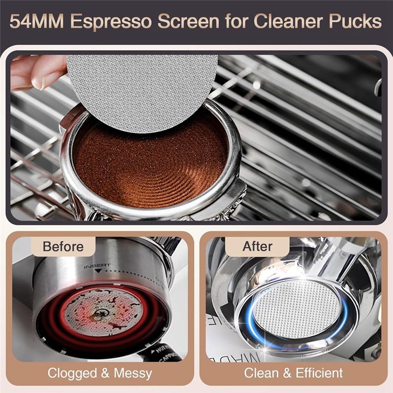 ABUN 54mm Bottomless Portafilt - Breville Espresso Barista Express 评论和价格
