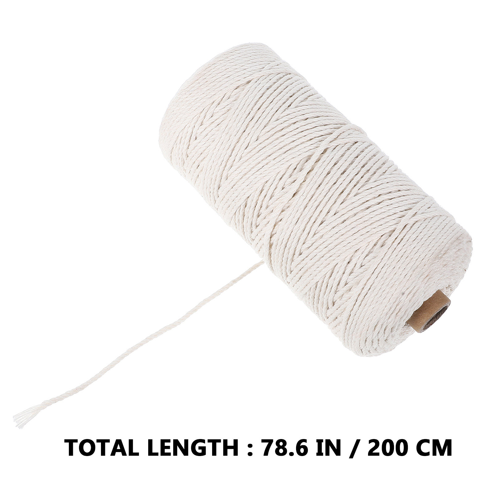 1 Roll Natural Cotton Rope Dur - Kitchen Baking Twine 评论和价格