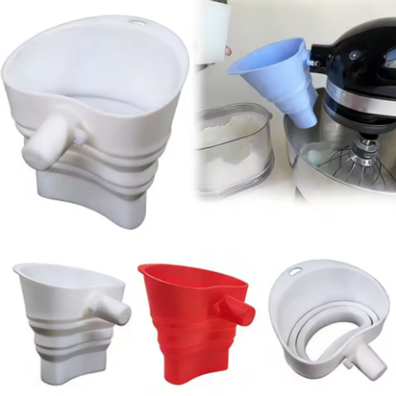 1/3pcs mix Silicone Flour Funn - Kitchen Aid Baking Mixer 评论和价格